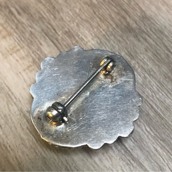 Denim Lapis Silver Pin 💙 - Picture 4 of 8